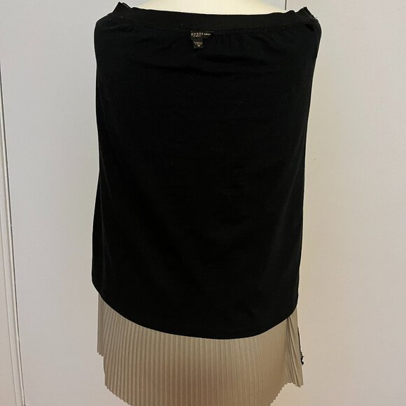 GUESS Metallic Pleated Skirt - Picture 8 of 12